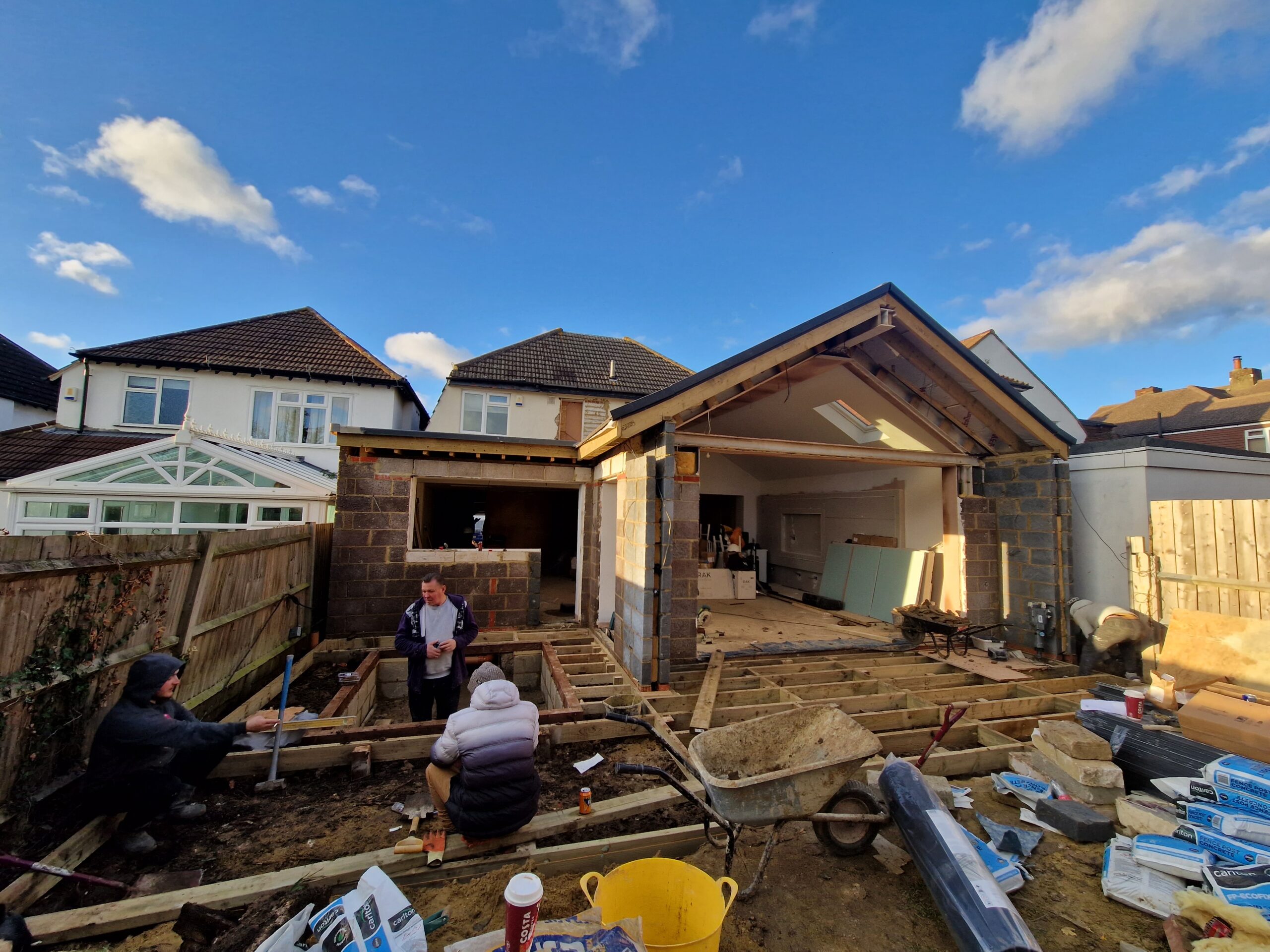 London House Extension Project